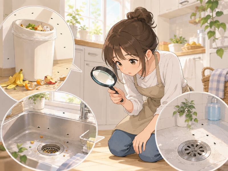 怎麼把小黑蟲清乾淨？