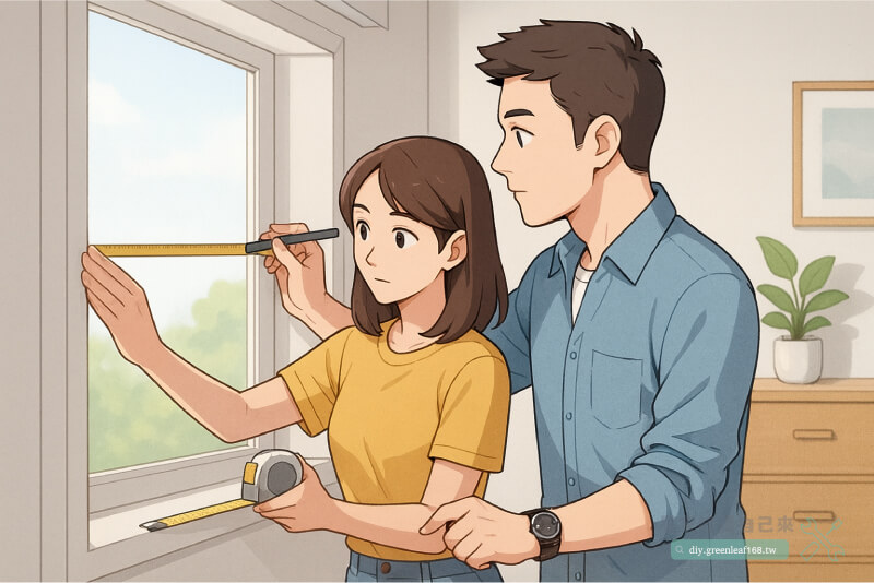 窗簾桿安裝及掛窗簾