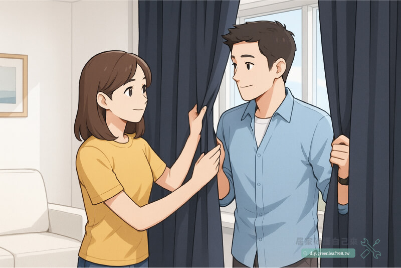 窗戶隔音很差怎麼辦？，掛厚窗簾也有幫助