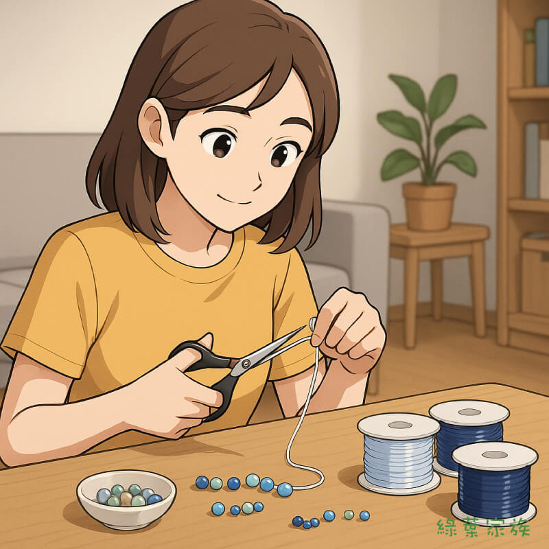 日本蠶絲彈力線、水晶專用蠶絲彈力線、扁線、DIY串珠水晶線-商品特點