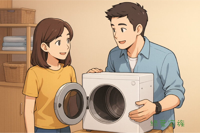 烘衣機運轉方式不同