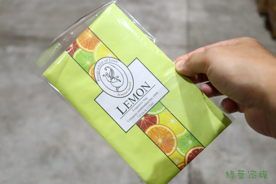 衣物香氛袋檸檬香-商品特點