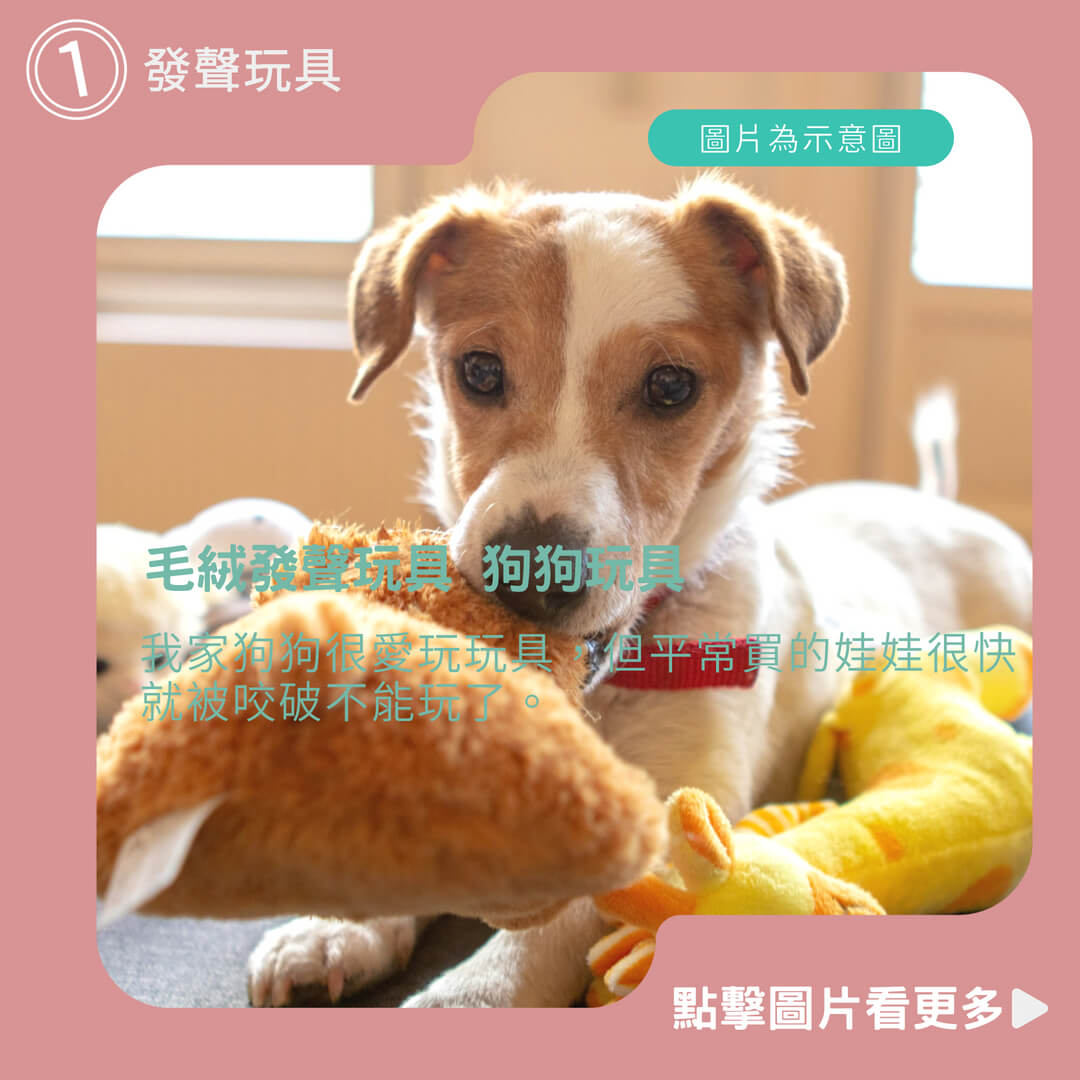 狗玩具推薦【喵喵旺旺D025】毛絨發聲玩具 狗狗玩具/寵物玩具/發聲玩具/貓狗玩具