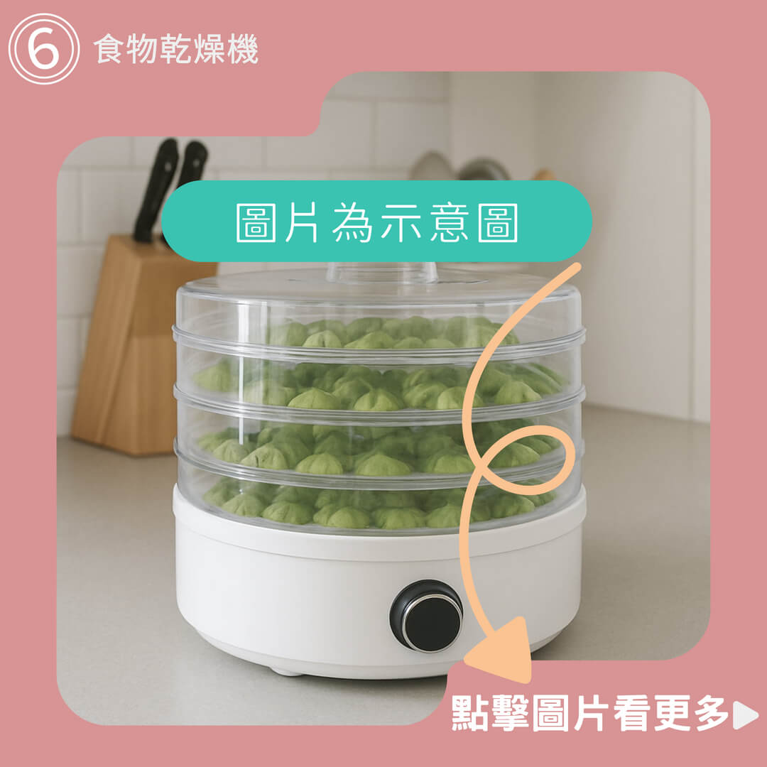 110V水果乾果機、食物乾燥機、智慧多功能烘乾機