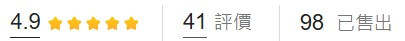 日本TUGO智能重力握力器，網友的評價數，已售出數量圖