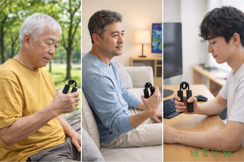 哪些人適合使用握力器，握力器很多人都能用，不一定只有運動族群。