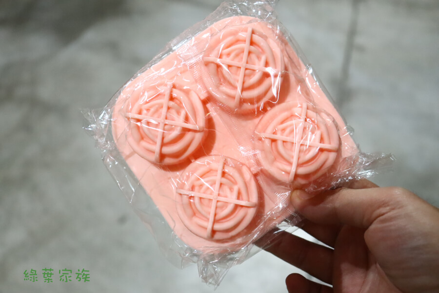 四格玫瑰 冰塊模具 粉色-商品特點