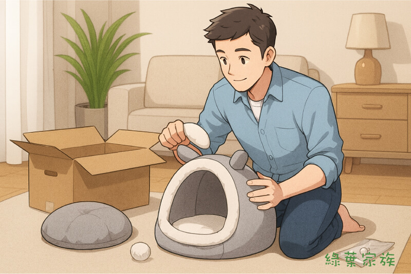 狗窩款式-【寵星球】冰絲涼感寵物窩