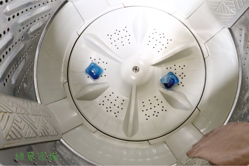 日本寶僑 P&G 4D 洗衣球 Ariel/Bold -洗衣機測試 (2)