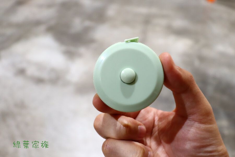 圓形捲尺、迷你捲尺(淺綠)-商品特點