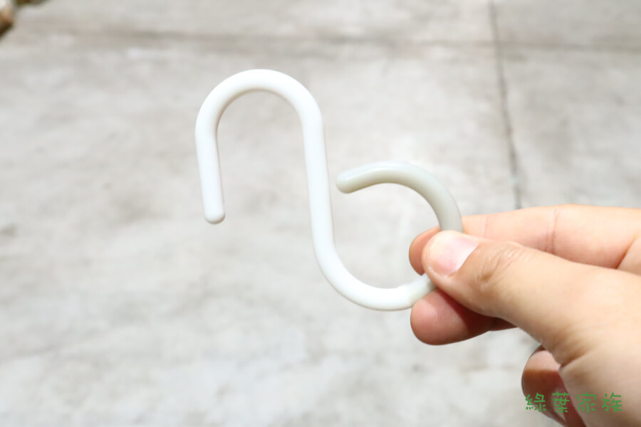 防掉式S型軟頭掛鉤【大號】【白】商品倉庫現場拍攝，真實開箱完整呈現特點