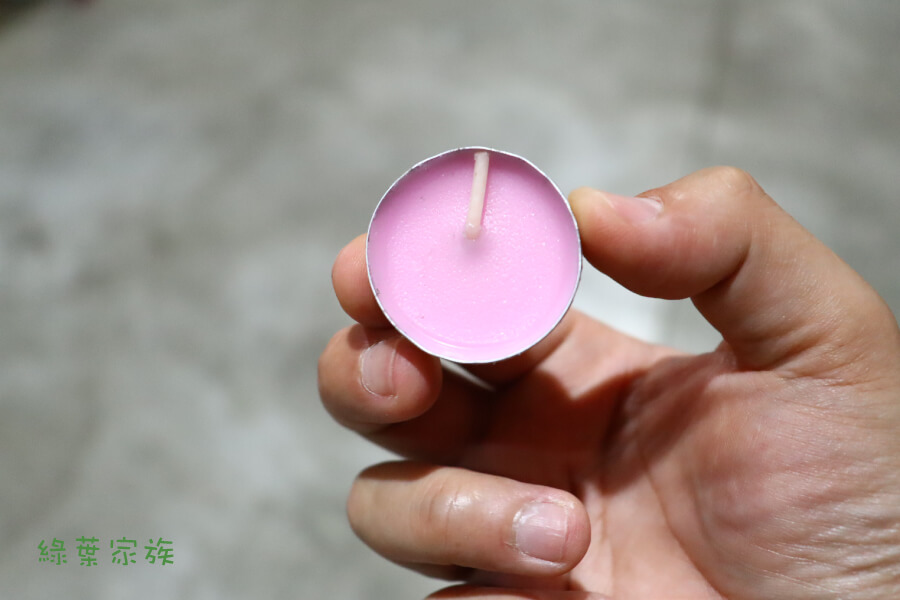 圓型小蠟燭粉色-商品特點
