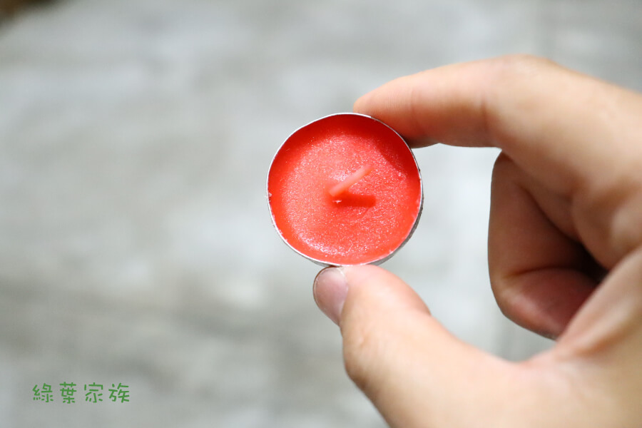 圓型小蠟燭紅色-商品特點