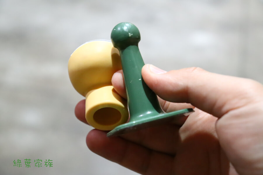 造型門檔，圓頭鞋型門檔 墨綠+淡黃-商品特點