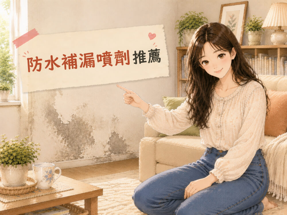 十款防水補漏噴劑罐身比較，滲透型與成膜型