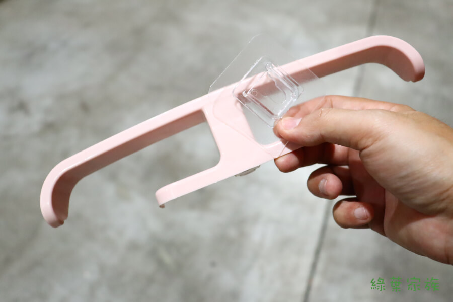 無痕壁掛式鞋架【粉色】-商品特點