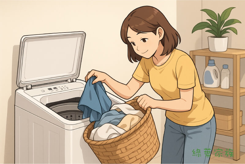 直立式洗衣機貼心附加功能
