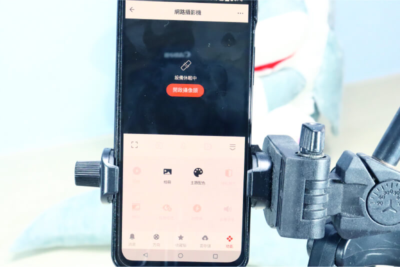 菲米斯監視器XF3-其他功能說明，手機APP顯示設備休眠中