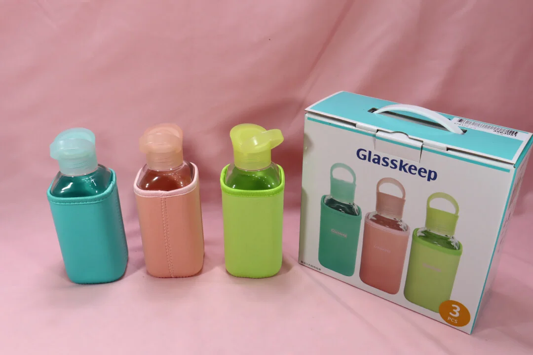 Glasskeep方形玻璃隨手瓶評價開箱