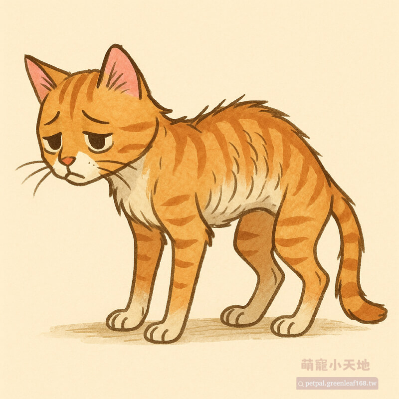 貓寄生蟲症狀，拉肚子跟嘔吐最常見