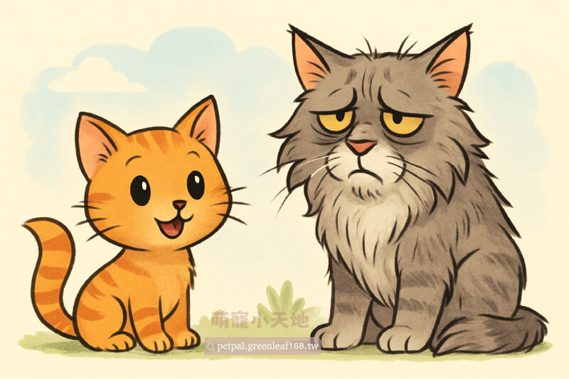 大型貓容易碰到的問題，貓幾歲變老？
