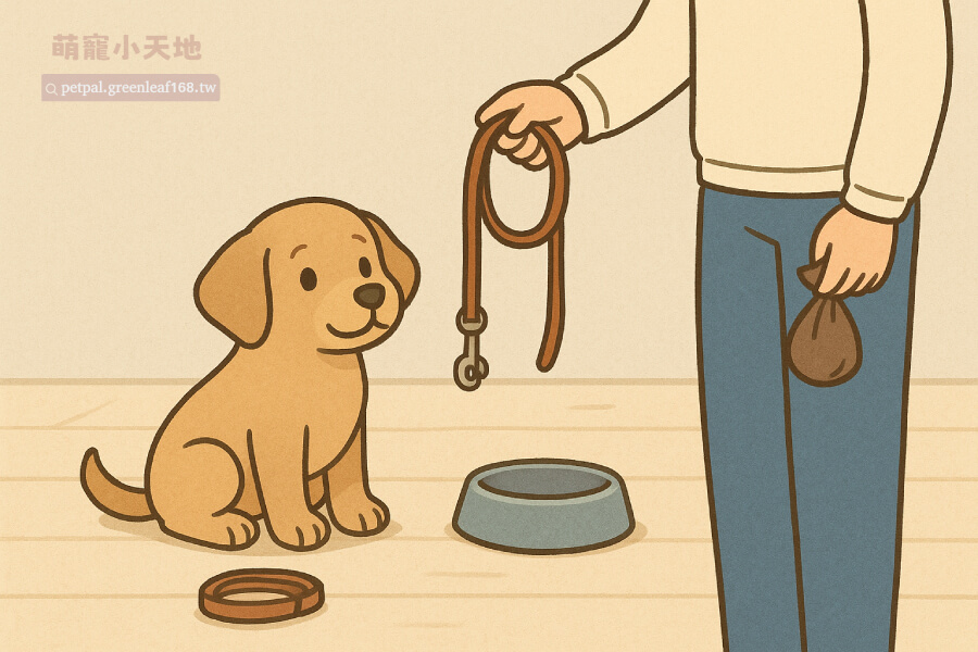 幼犬外出要準備什麼？雖然8週後可以出門，但小狗免疫力還在發育中，容易被病菌感染。