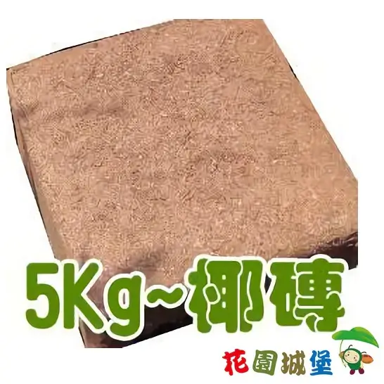 根呼吸 大椰磚 椰土 5KG 花園城堡
