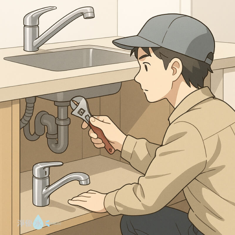 水電師傅工作內容,給排水管線施工,用水方便性、排水順暢度、居住環境衛生。
